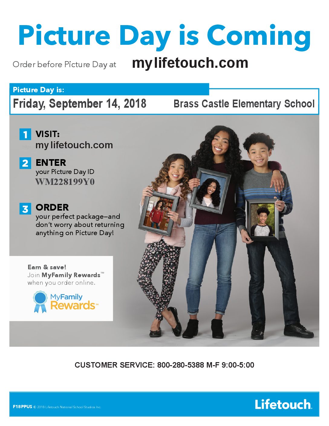 washington township school district brass castle picture picture day flyer